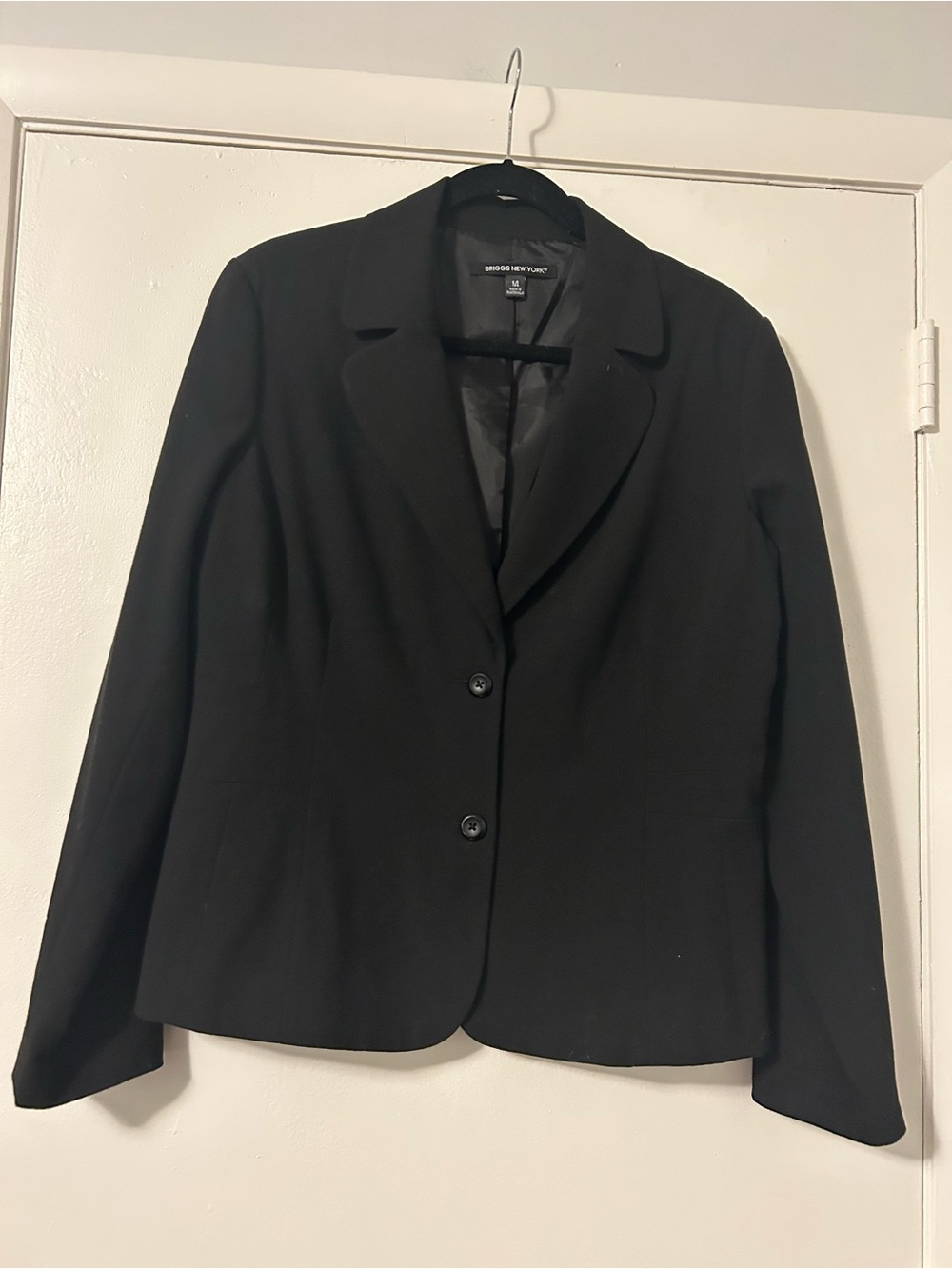 Briggs New York Black Blazer